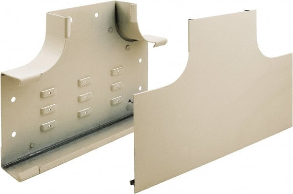 Hubbell Wiring Device-Kellems - 10.93 Inch Long x 7.27 Inch Wide x 1.62 Inch High, Raceway Fitting - Ivory, For Use with HBL4750 Series Raceways - Exact Tooling