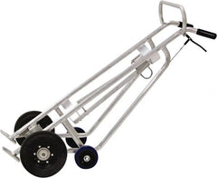 Valley Craft - 1,000 Lb Load Capacity, 30 & 55 Gal Drum Hand Truck - For 30 Gal & 55 Gal Drums - Exact Tooling