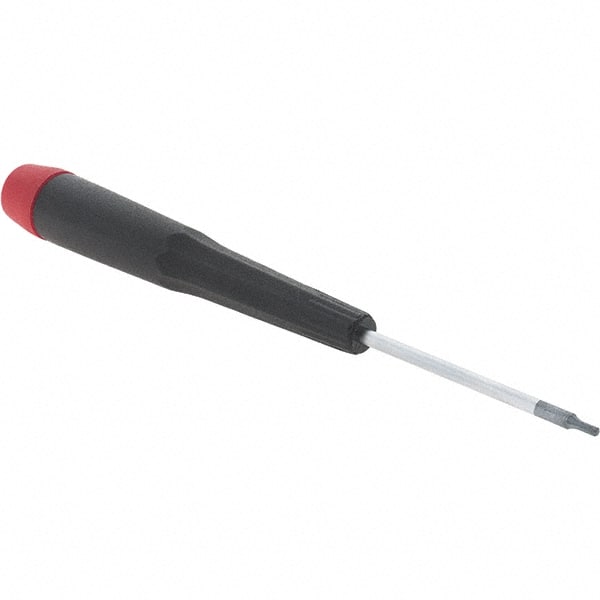 Wiha - 0.05" Precision Miniature Hex Driver - 1-9/16" Bade Length, Tapered Handle, 4-3/4" OAL - Exact Tooling