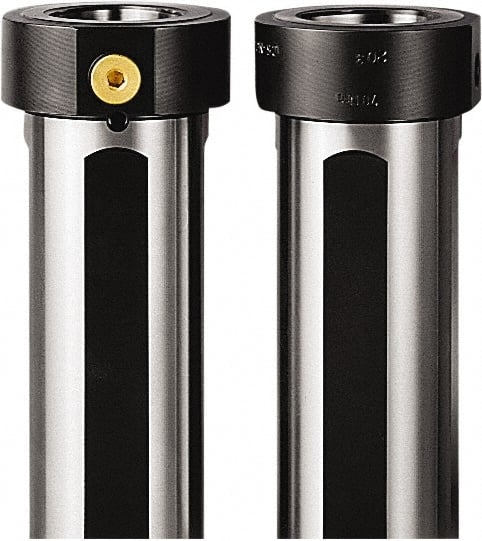 Seco - Neutral Cut, C5 Modular Connection, Round Shank Lathe Modular Clamping Unit - 47mm Square Shank Diam, 144mm OAL, Series Seco-Capto 2000 Cylindrical Clamping Unit - Exact Tooling