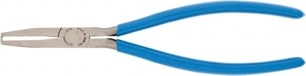 Channellock - 8" OAL, End Cutting Pliers - 1-3/16" Jaw Length x 17/32" Jaw Width, Plastic Dipped Handle - Exact Tooling