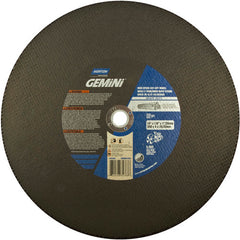 14″ × 1/8″ × 1″ Ductile HD High Speed Cut-Off Wheel Type 01 Straight 24 Grit - Exact Tooling