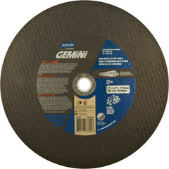 12″ × 1/8″ × 1″ Ductile High Speed Cut-Off Wheel Type 01 Straight 24 Grit Silicon Carbide - Exact Tooling