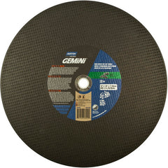 14″ × 1/8″ × 1″ Concrete High Speed Cut-Off Wheel Type 01 Straight Silicon Carbide - Exact Tooling