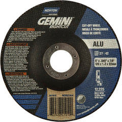 5″ × 0.045″ × 7/8″ Gemini Non-Woven Depressed Center Wheel Type 27 24 Grit - Exact Tooling
