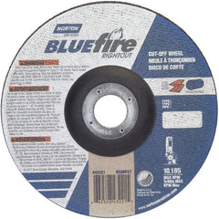 6 × 1/16 × 7/8″ BlueFire RightCut Cutting Wheel A 36 Q Type 27/42 - Exact Tooling