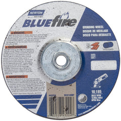 6 × 1/4 × 5/8 - 11″ BlueFire Grinding Wheel ZA 24 S Type 27 - Exact Tooling