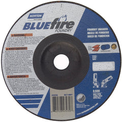 7″ × 1/4″ × 7/8″ BlueFire Non-Woven Depressed Center Wheel Type 27 Zirconia Alumina / Aluminum Oxide - Exact Tooling