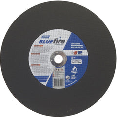 14″ × 7/64″ × 1″ BlueFire Chopsaw Cut-Off Wheel Type 01 Straight Zirconia Alumina/Aluminum Oxide - Exact Tooling