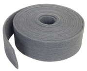 6'' x 30 ft. - Gray - Silicon Carbide Very Fine Grit - Bear-Tex Clean & Blend Roll - Exact Tooling
