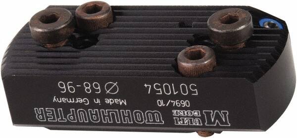 WOHLHAUPTER - 96 to 124mm Bore, 93.1mm OAL, 16mm Thick, Boring Head Serrated Slide - For Use with Wohlhaupter Digibore, Compatible with Series Digibore - Exact Tooling