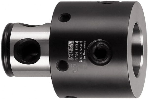 WOHLHAUPTER - 1.1024 Inch Inside Bore, 1.9685 Inch Outside Shank Diameter, MVS28 Inside, MVS50 Outside Modular Connection, Boring Head Shank Extension - 1.575 Inch Projection, 1.1024 Inch Nose Diameter - Exact Tooling