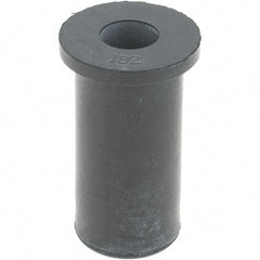 Value Collection - 1/4-20, Rubber Insulated Rivet Nut - Neoprene, 1" Long, 1.051" OAL - Exact Tooling