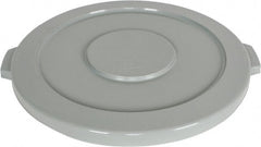 PRO-SOURCE - Round Lid for Use with 44 Gal Round Trash Cans - Gray, Plastic, For Huskee Trash Cans - Exact Tooling