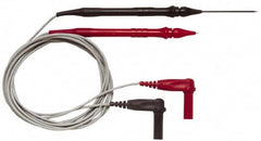 Pomona - Black/Red Electrical Test Equipment Probe Set - Use with Digital Multimeters - Exact Tooling