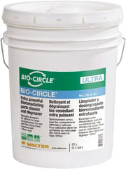 Bio-Circle - 5.3 Gal Bucket Parts Washer Fluid - Water-Based - Exact Tooling