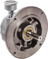 Gast - 1.7 hp Reversible Flange Air Actuated Motor - 0:00 Gear Ratio, 3,000 Max RPM, 2.06" Shaft Length, 5/8" Shaft Diam - Exact Tooling