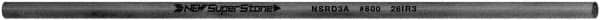 Value Collection - Round Ceramic Finishing Stick - 50mm Long x 3.175mm Wide, 600 Grit - Exact Tooling