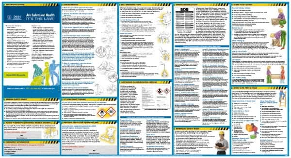 ComplyRight - Regulatory Compliance General Safety & Accident Prevention Training Kit - English, 18" Wide x 24" High - Exact Tooling