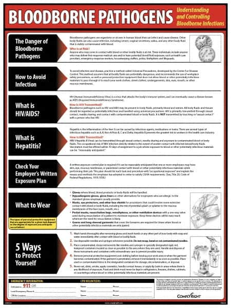 ComplyRight - Regulatory Compliance General Safety & Accident Prevention Training Kit - English, 18" Wide x 24" High - Exact Tooling