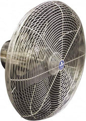 Schaefer Ventilation Equipment - 24" Blade, 1/2 hp, 7,310 CFM, Industrial Circulation Fan - Fan Head Only, 1 Speed - Exact Tooling