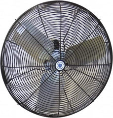 Schaefer Ventilation Equipment - 36" Blade, 1/2 hp, 8,750 & 12,120 CFM, Industrial Circulation Fan - Fan Head Only, 2 Speed - Exact Tooling