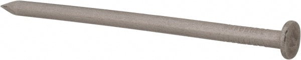 Made in USA - 10D, 9 Gauge, 3" OAL Common Nails - Smooth Shank, T304 Stainless Steel - Exact Tooling