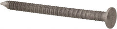 Made in USA - 4D, 12 Gauge, 1-1/2" OAL Common Nails - Ring Shank, 18-8 Stainless Steel - Exact Tooling