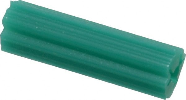 Value Collection - 1/4" Diam, 1/4" Drill, 1" OAL, Plug Concrete Anchor - Plastic - Exact Tooling