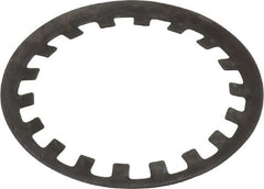 Rotor Clip - 1" Shaft Diam, Phosphate Steel, Self Locking External Retaining Rings - 0.015" Ring Thickness, Grade 1060-1090 - Exact Tooling