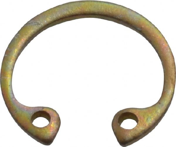 Rotor Clip - 29/64" Bore Diam, Spring Steel Internal Snap Retaining Ring - Exact Tooling