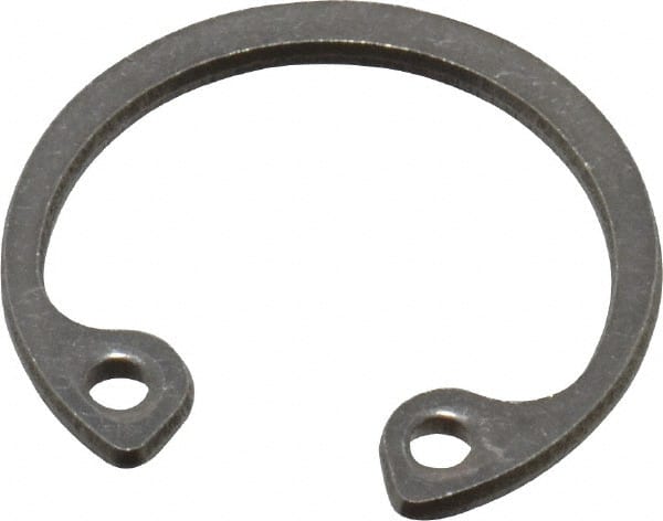 Rotor Clip - 0.035" Thick, Stainless Steel Snap Internal Retaining Ring - 0.039" Groove Width, 0.015" Groove Depth, 0.53" Groove Diam, Grade 15-7 Grade 632 - Exact Tooling