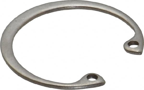 Rotor Clip - 0.05" Thick, Stainless Steel Snap Internal Retaining Ring - 0.056" Groove Width, 0.036" Groove Depth, 1.197" Groove Diam, Grade 15-7 Grade 632 - Exact Tooling