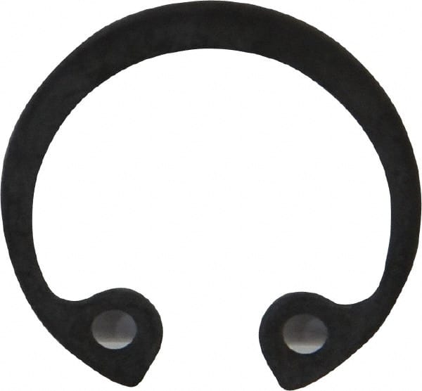 Rotor Clip - 85mm Bore Diam, Spring Steel Metric Internal Snap Retaining Ring - Exact Tooling