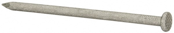 Value Collection - 20D, 6 Gauge, 4" OAL Common Nails - Ring Shank, Grade 2 Steel, Galvanized Finish - Exact Tooling
