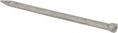 Value Collection - 4D, 15 Gauge, 1-1/2" OAL Finishing Nails - Smooth Shank, Grade 2 Steel, Galvanized Finish - Exact Tooling