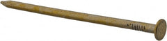 Value Collection - 12D, 10 Gauge, 3-1/4" OAL Sinker Nails - Smooth Shank, Grade 2 Steel, Cement Coated Finish - Exact Tooling