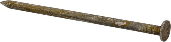 Value Collection - 16D, 9 Gauge, 3-1/2" OAL Sinker Nails - Smooth Shank, Grade 2 Steel, Cement Coated Finish - Exact Tooling