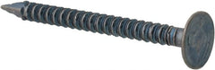 Value Collection - 13 Gauge, 1-3/8" OAL Common Nails - Annular Thread Shank, Grade 2 Steel, Blued Finish - Exact Tooling