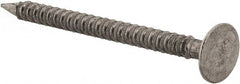 Value Collection - 13 Gauge, 1-1/2" OAL Underlayment Nails - Annular Thread Shank, Grade 2 Steel, Uncoated - Exact Tooling