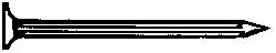 Value Collection - 7D, 2-1/4" OAL Masonry Nails - Cut Shank, Grade 2 Steel - Exact Tooling