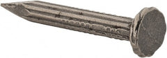 Value Collection - 9 Gauge, 1-1/4" OAL Masonry Nails - Fluted Shank, Grade 2 Steel, Uncoated - Exact Tooling