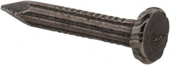 Value Collection - 9 Gauge, 1" OAL Masonry Nails - Fluted Shank, Grade 2 Steel, Uncoated - Exact Tooling