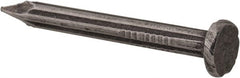 Value Collection - 9 Gauge, 1-1/2" OAL Masonry Nails - Fluted Shank, Grade 2 Steel, Uncoated - Exact Tooling