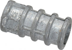Value Collection - 1/4" Diam, 1/2" Drill, 3-1/2" Min Embedment Lag Shield Concrete Anchor - Alloy Steel - Exact Tooling