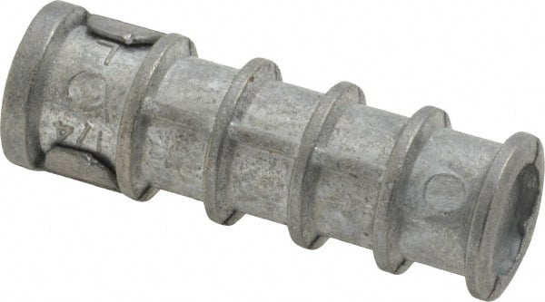 Value Collection - 1/4" Diam, 1/2" Drill, Lag Shield Concrete Anchor - Alloy Steel - Exact Tooling