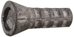 Value Collection - 3/8" Diam, 3/8" Drill, 1-1/2" OAL, Plug Concrete Anchor - Lead Alloy - Exact Tooling