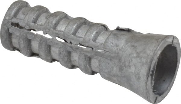 Value Collection - 5/16" Diam, 5/16" Drill, 1" OAL, Plug Concrete Anchor - Lead Alloy - Exact Tooling