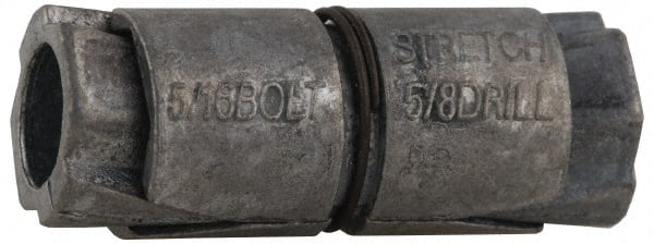 Value Collection - 3/4" Diam, 1-1/4" Drill, 2-7/8" OAL, 2" Min Embedment Double Expansion Concrete Anchor - Zinc - Exact Tooling