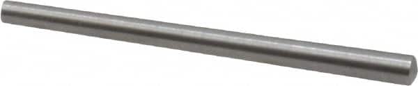 Value Collection - Size 6/0, 0.0572" Small End Diam, 0.078" Large End Diam, Uncoated Steel Taper Pin - Grade C-12L14, 1" OAL, 1 Pin Length - Exact Tooling